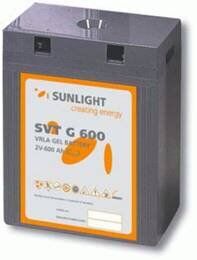 Акумулятор SunLight SVTG 2-600 (Gel)