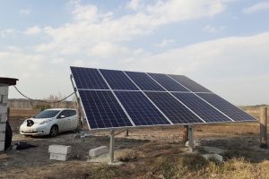Autonomous solar system for agricultural enterprises, Kiev region, Novoselki