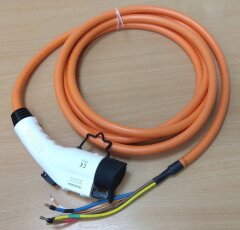 Cable Duosida J1772 Type 1 single-phase 32 A, 5 meters