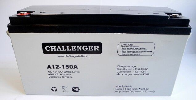 Аккумуляторная батарея Challenger A12-150 (12В 150 а/ч)