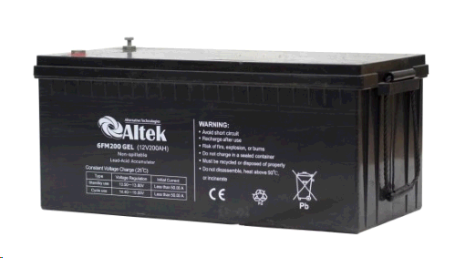 Акумуляторна батарея Altek ASG-200-12-GEL (12V 200AH)