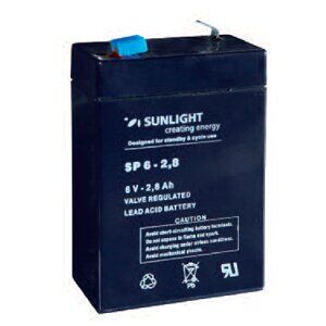 Аккумуляторная батарея SunLight SP 6- 2,8