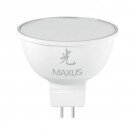 Світлодіодна лампа MAXUS LED-403 MR16 5W 3000K 220V GU10 AP