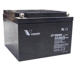 Акумуляторна батарея Vision CP12240 (12В 24 а/г)