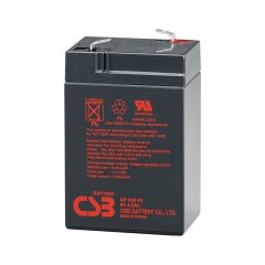Accumulator battery CSB GP 645 (6 V - 4,5Аh)