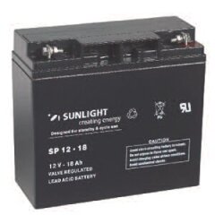 Accumulator battery SunLight SP 12- 18