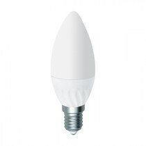 Лампа светодіодна свіча Elektrum LC-11 5W E14 4000K керам. корп. A-LB-0715