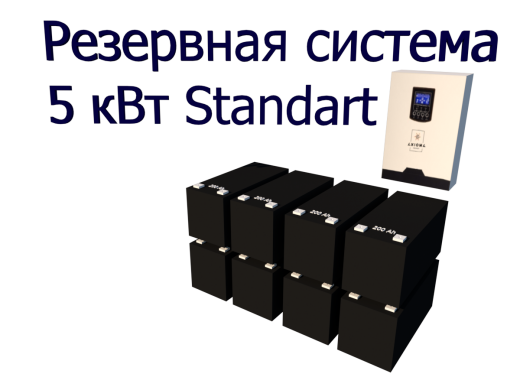 Uninterruptible power supply system 5 kW Standard
