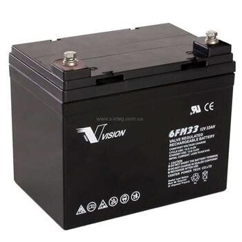 Accumulator battery Vision 6FM33E-X