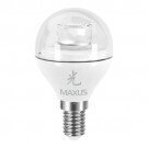 Світлодіодна лампа MAXUS LED-431 G45 4W 3000K 220V E14 AP