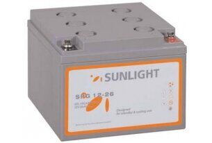 Аккумуляторная батарея Sunlight SPG 12 - 26