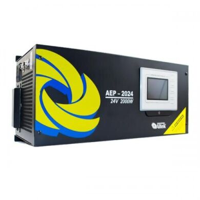 Інвертор (Off-Grid) AEP-2024 2000W/24A з функцією зарядки (24В 2000Вт)