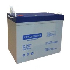 Rechargeable battery Challenger EV 12-75 (12V 75 a / h) is a deep discharge