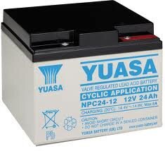 Акумуляторная батарея Yuasa NPC24-12 (12В 24 а/г)