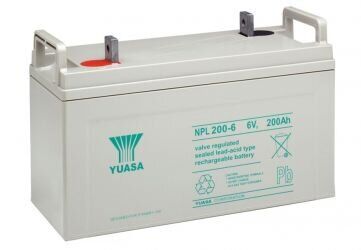 Accumulator battery Yuasa NPL200-6 (FR)