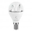 Светодиодная лампа MAXUS LED-437 G45 6W 3000K 220V E27 AP