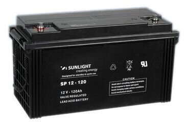 Аккумуляторная батарея SunLight SP 12-120