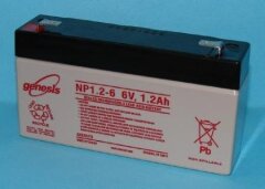 Accumulator battery Genesis NP1,2- 6