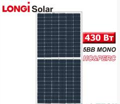 Solar battery Longi Solar LR4-72HPH 430M Half-cell
