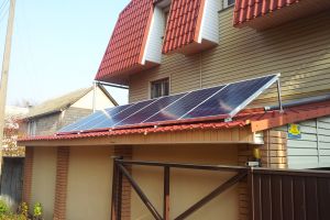Reserve solar station 3 kW, Kiev, Osokorky
