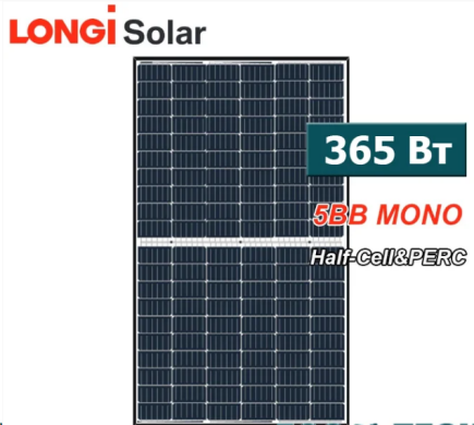Батарея сонячна Longi Solar LR4-60HPH 365M