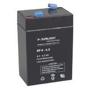Accumulator battery SunLight SP 6- 4,5