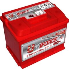 Accumulator battery UNIFORCE Profi 6CT-66 Aз2; Аз2Е