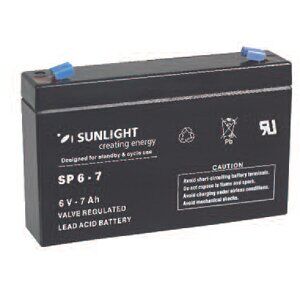 Аккумуляторная батарея SunLight SP 6- 8