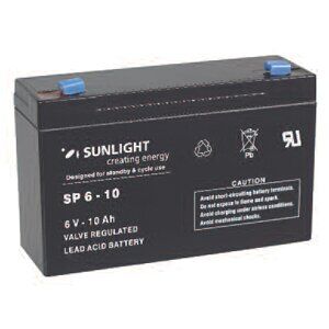 Accumulator battery SunLight SP 6- 10