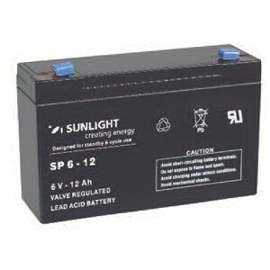 Accumulator battery SunLight SP 6- 12
