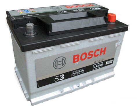 Аккумуляторная батарея BOSCH S3 6СТ-56 Евро Купить Аккумуляторы ...