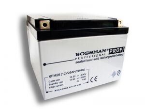 Accumulator battery Bossman 12-26