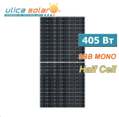 Батарея сонячна Ulica solar UL-405M-144 405Вт mono 9BB