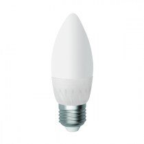 Лампа светодиодная свеча Elektrum LC-11 5W E27 4000K керам. корп. A-LC-0717