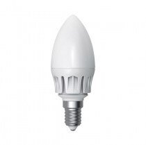 Лампа светодиодная свеча Elektrum LC-14 7W E14 2700K алюм. корп. A-LC-0479