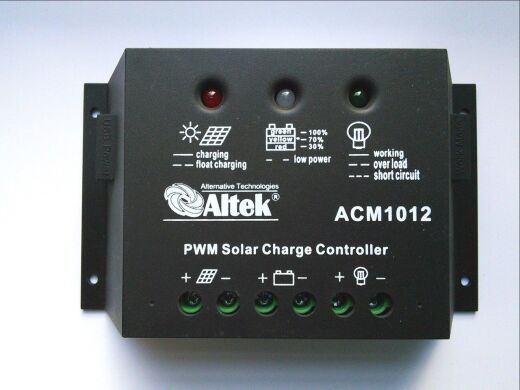 Charge Controllers ACM 1012 10А+USB 12/24В