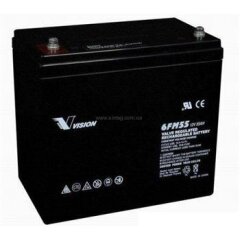 Accumulator battery Vision 6FM55E-X