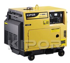 Генератор дизельный KIPOR КDE 6500T3 (4,4 кВт 3-фазный)