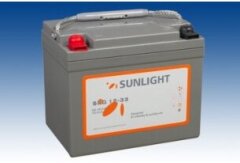 Аккумуляторная батарея Sunlight SPG 12 - 33