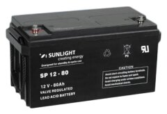 Accumulator battery SunLight SP 12- 80