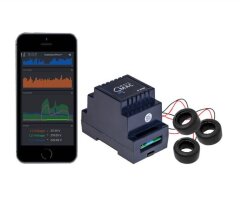 Smart-MAC D103-11 three-phase power monitor, standard version with ring