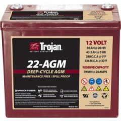 Battery deep cycle TROJAN 22 -AGM (12V-50АH)