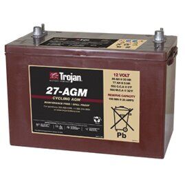 Battery deep cycle TROJAN 27-AGM (12V-89АH)
