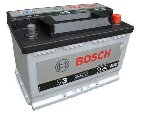 Аккумуляторная батарея BOSCH S3 6СТ-56