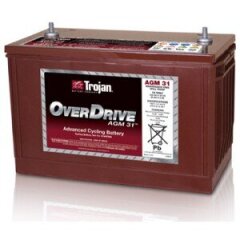 Battery deep cycle TROJAN OVERDRIVE™ AGM31