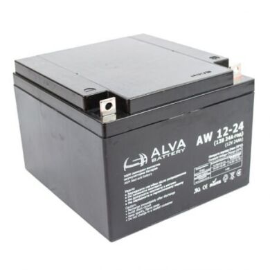 Акумуляторна батарея Alva battery AW12- 24 (12V 24AH)