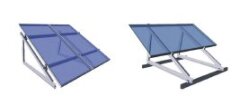 Система кріплення на плоский дах з кріпленням на 1 фотомодуль