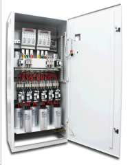 Автоматична конденсаторна установка компенсації реактивної потужності УКРМ 0,4/25/05/2,5 (25 кВар, 5 ступенів)