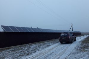Сетевая солнечная станция 10/12 кВт, Житомирская область, с.Бельковці