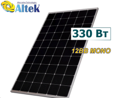 Сонячний фотогальванічний модуль Altek ALM- 330M-60, 12BB